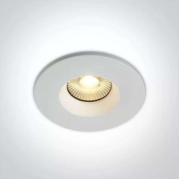 SPOT INCASTRAT LED 7W FIRE PROTECTED CCT DIMABIL IP65