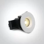 SPOT INCASTRAT LED 7W FIRE PROTECTED CCT DIMABIL IP65