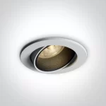 SPOT INCASTRAT LED 7W ORIENTABIL WHITE-BLACK 11107K