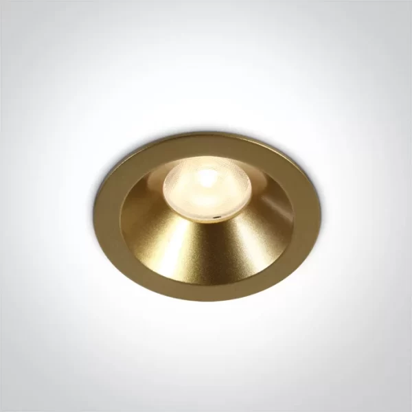 SPOT INCASTRAT LED 8W 10108D BRASS