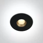 SPOT INCASTRAT LED 8W DARK-LIGHT IP54 BLACK 10108H