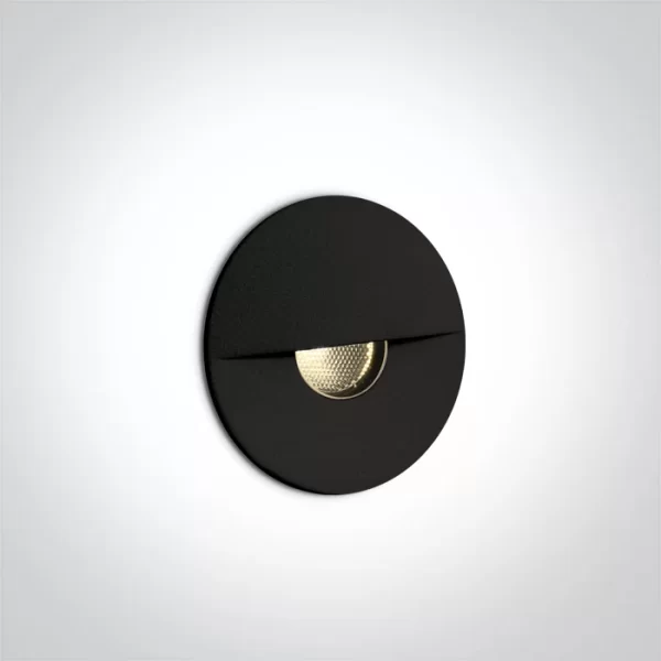SPOT SCARA LED 1W ROTUND 68070 BLACK IP65