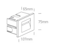 SPOT SCARA LED 3,6W IP65 68064 WHITE