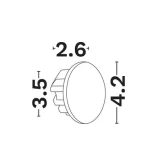 Spot Scara LED 3W Atrium Alb Ring 9844047 IP20