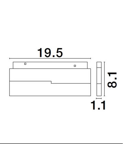 ULTRASLIM MAGNETIC LED 12W MULTISPOT ADJUST 48V DALI BLACK